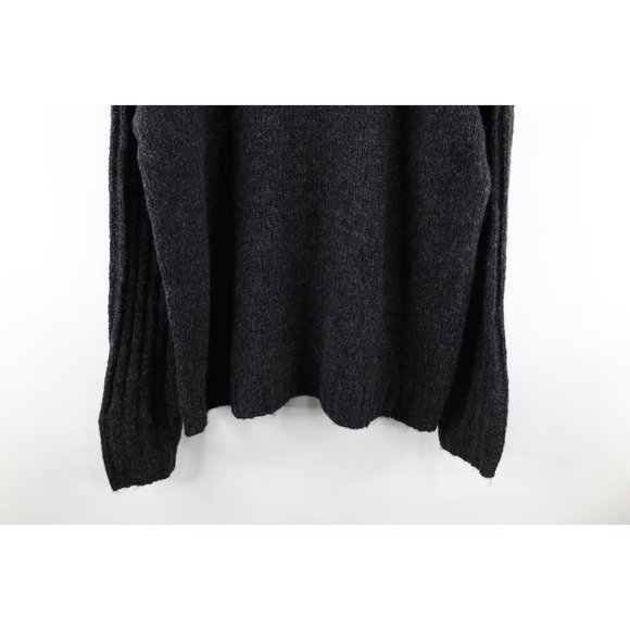 NOS Vtg 90s Marithe Francois Girbaud Mens 2XL Wool Blend Knit Graffiti Sweater - Picture 10 of 10